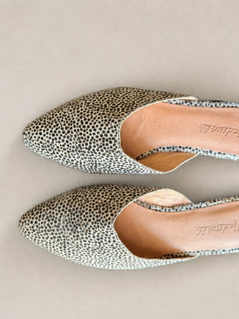 Madewell Emilia Mule in Dotted Calf Hair - Picture 6 of 6